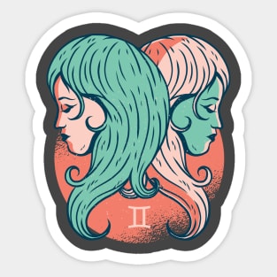 Gemini Illustration Sticker